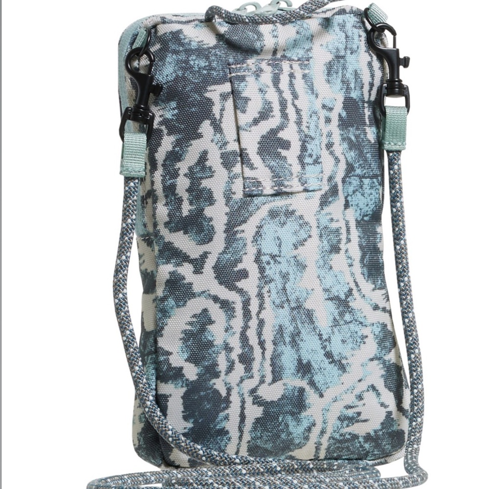 KAVU Blue and Gray Patterned Sling Bag - Picture 2 of 5
